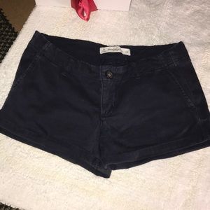 Navy blue cargo shorts
